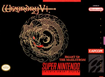 Wizardry V - Heart of the Maelstrom (USA) box cover front